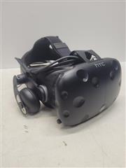 HTC VIVE VIRTUAL REALITY DELUXE HEADSET SYSTEM 1ST GEN, PRE OWNED, UNTESTESTED.